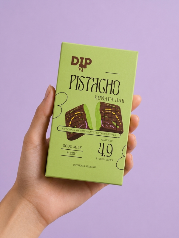 Pistachio Kunafa Bar