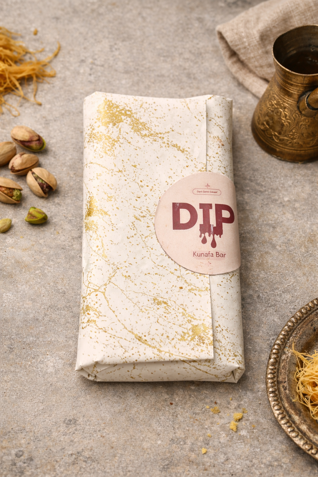 Pistachio Kunafa Bar