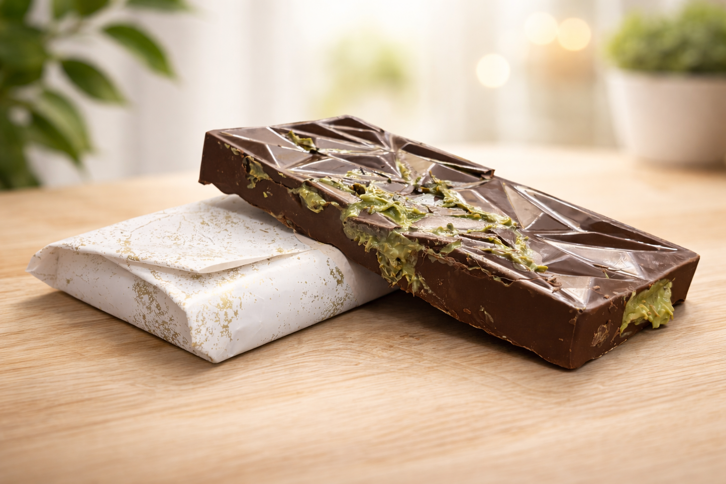Pistachio Kunafa Bar